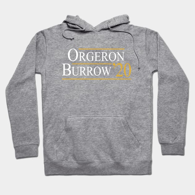 Orgeron Burrow ‘20 Hoodie by BodinStreet